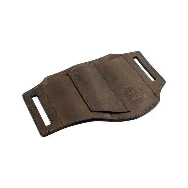 Etui Cuir Nubuck ED-Three Marron