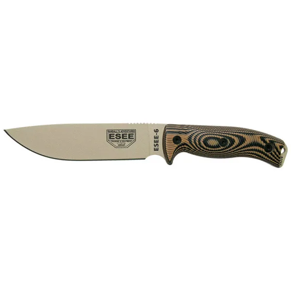 ESEE-6 - Lame Désert - Coyote/Noir