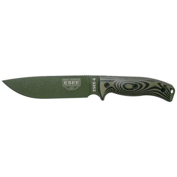 ESEE-6 -  Lame Verte - Vert/Noir