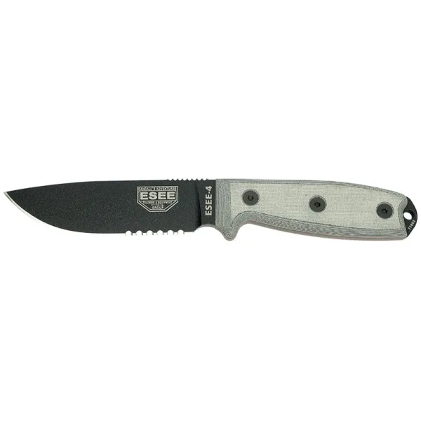 ESEE-4 - Lame Noire Mixte