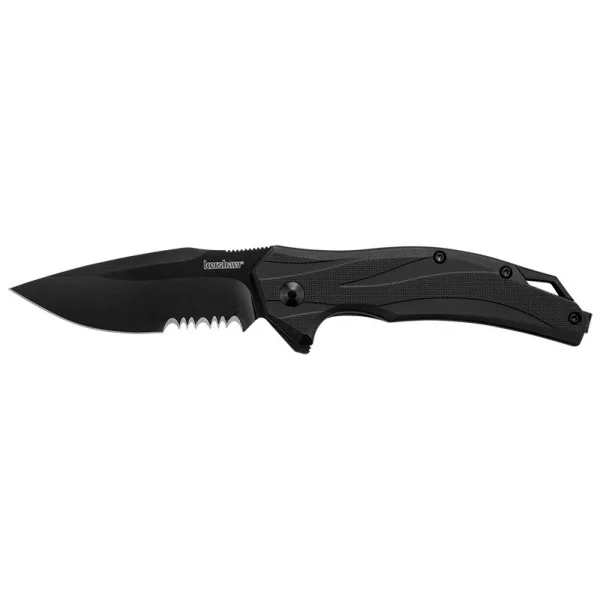 Lateral lame mixte noire 