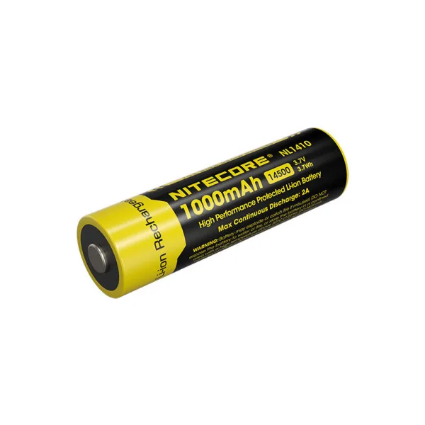 Accu Li-ion 14500 - Capacité 1000mAh
