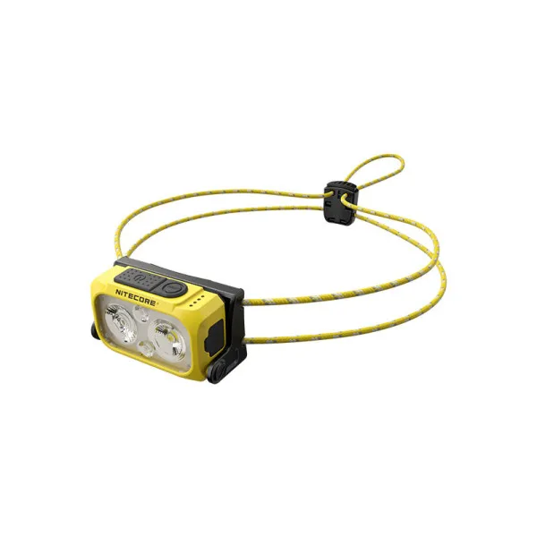 Lampe Frontale NU21 Jaune - 360Lm