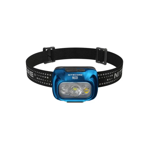 Lampe Frontale NU31 Bleue - 550Lm 