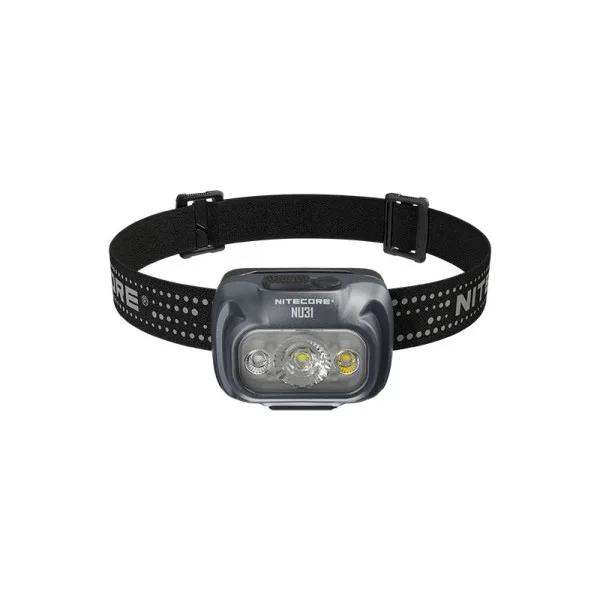Lampe Frontale NU31 Grise - 550Lm