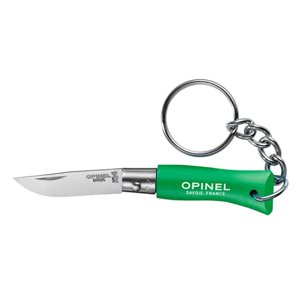 Porte-clés N°02 Inox - Vert