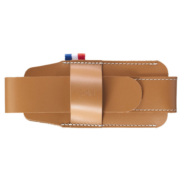 Etui cuir fauve