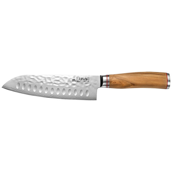 Damas - Couteau Santoku alvéolé