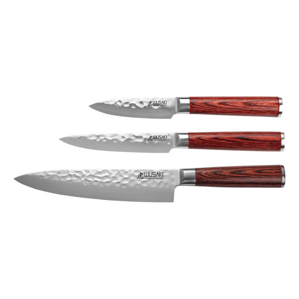 Coffret 3 couteaux - Série Pakka X50
