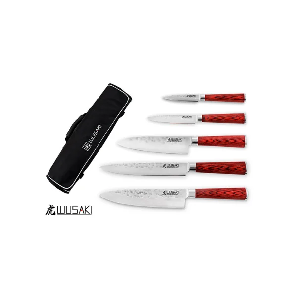 Pakka – Trousse 5 couteaux Pakka