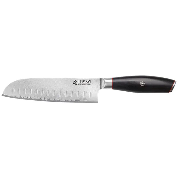 San Mai 10Cr15 - Couteau Santoku