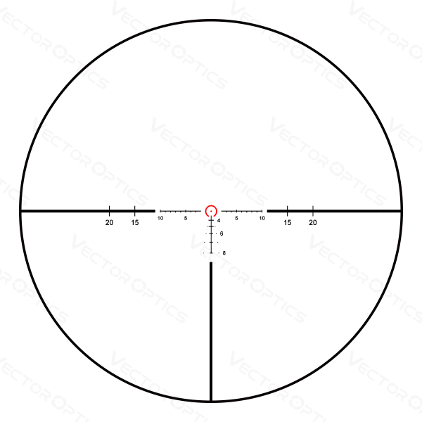 LUNETTE CONTINENTAL X6 1-6X24 SFP RET BDC COYOTE