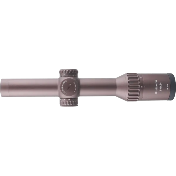 LUNETTE CONTINENTAL X6 1-6X24 SFP RET BDC COYOTE