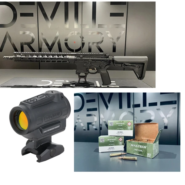 Pack AR15 PWS MK114 Mod 2 14,5" + Holosun ARO + 100 cartouches