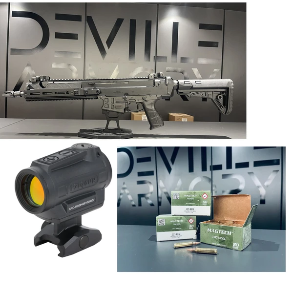 Pack AR15 CZ Bren 2 MS 11" + Holosun ARO + 100 cartouches