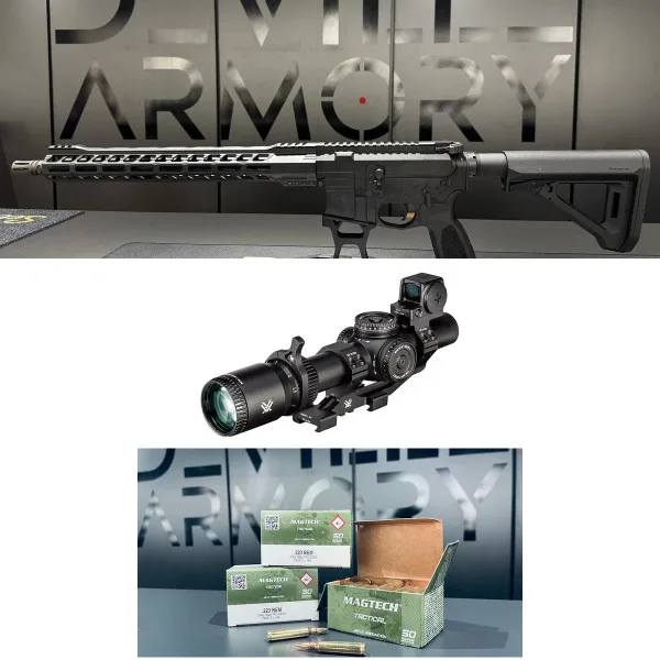 Pack AR15 LFA Leo Tactical 16" + Vortex Venom 1-6x24 + 100 cartouches