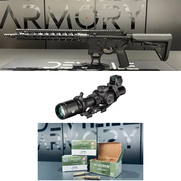 Pack AR15 PWS MK114 Mod 2 14,5" + Vortex Venom 1-6x24 + 100 cartouches