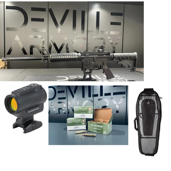 Pack complet AR15 S&W Sport II 16" + Holosun ARO + housse