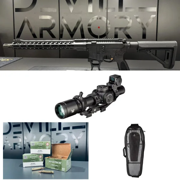 Pack complet AR15 LFA Leo Tactical 16" + Vortex Venom 1-6x24 + housse