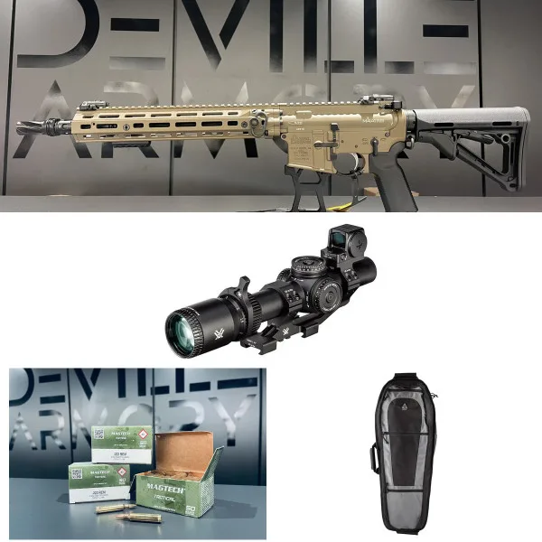 Pack complet AR15 Daniel Defense M4A1 14,5" + Vortex Venom 1-6x24 + housse