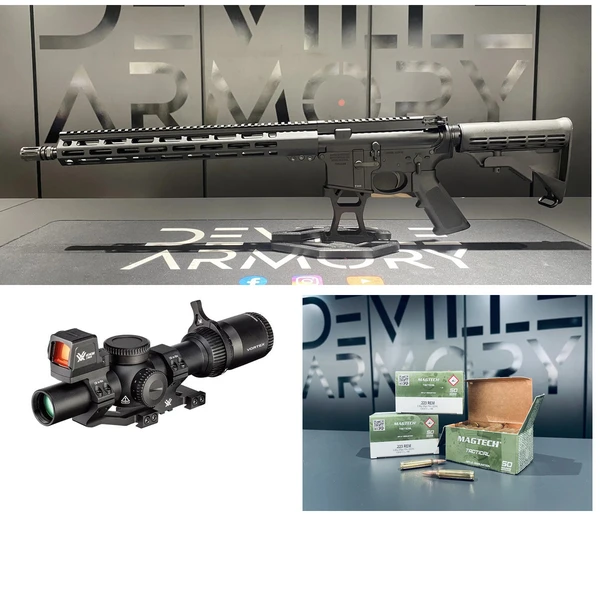 Pack AR15 S&W MP15 Sport III 223 Rem + Vortex Venom 1-6x24 + 100 cartouches