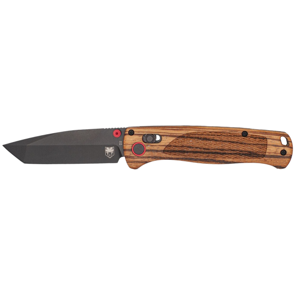 Zebrawood Tanto Black