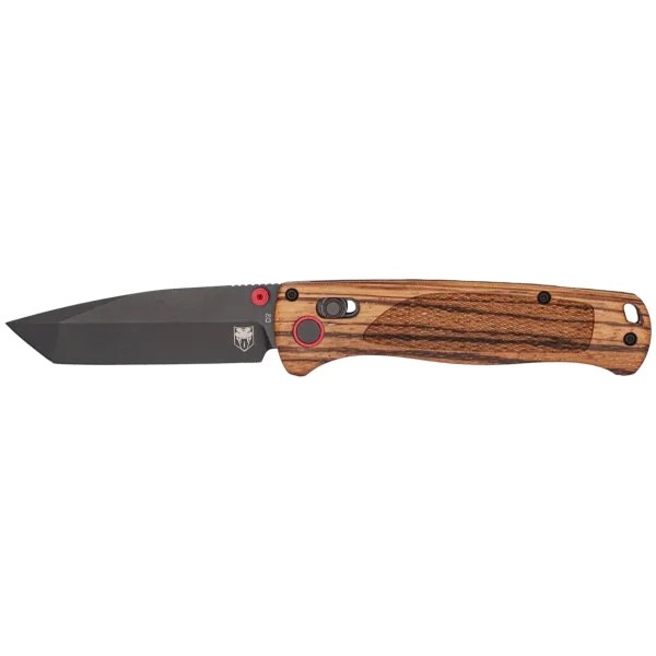 Zebrawood Tanto Black