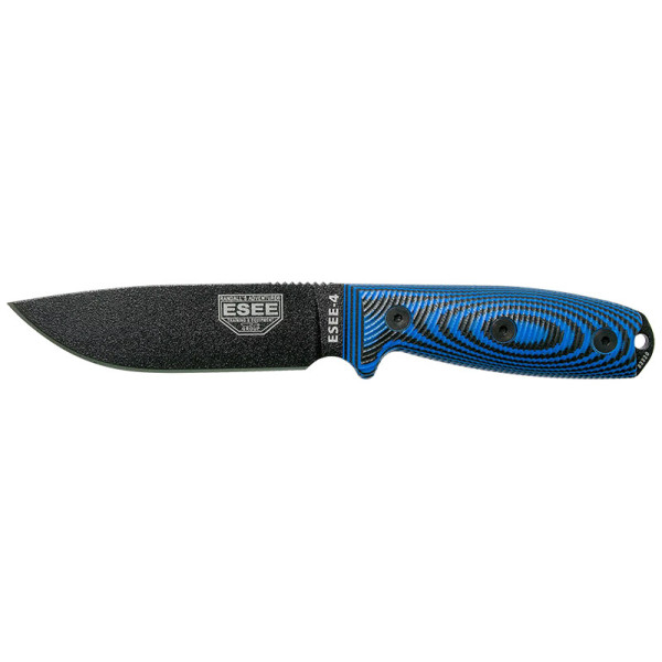 ESEE-4 - Lame Noire - Bleu/Noir