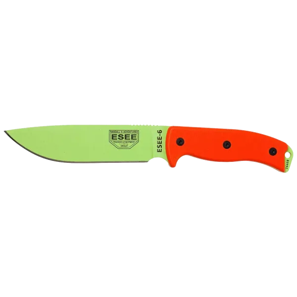 ESEE-6 - Lame Venom Green - Orange