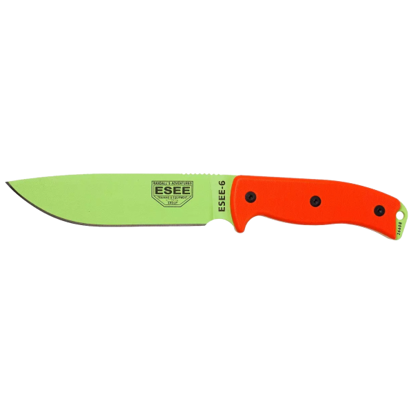 ESEE-6 - Lame Venom Green - Orange