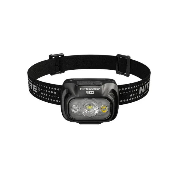 Lampe Frontale NU33 Noir - 700Lm