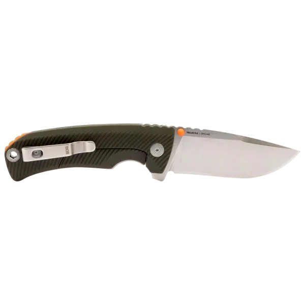 TELLUS FLK - Olive/Orange