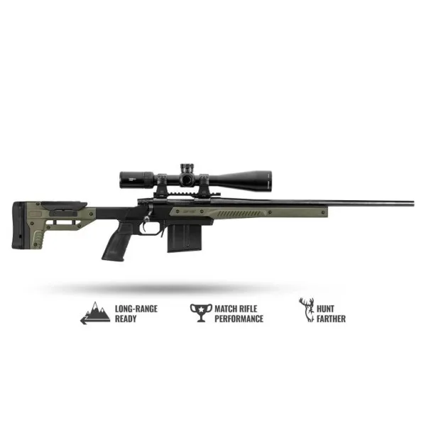 MDT Chassis ORYX pour CZ 457 droitier Vert