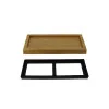 MAXKNIVES - MK1710 - Pierre coticule d'affûtage 4000 grains sur support + guide d'affûtage - 5