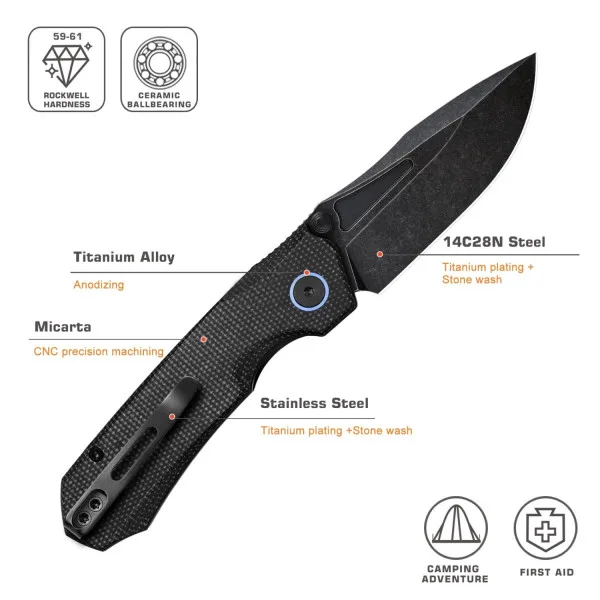 REMETTE KNIVES - MC25B - RT-RHINO - 2