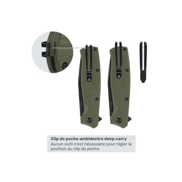 SRM - 221X-GP - Couteau pliant - 6