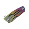 MAXKNIVES - MK151 Arc-en-ciel - Mini couteau en titane TC4 anodisé - 3