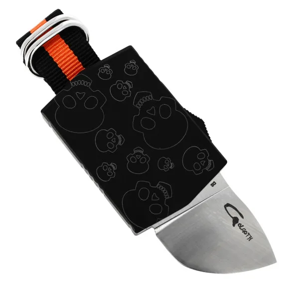 GOLGOTH - G15SKB - SKULL BLACK - Bracelet Couteau OTF - 3