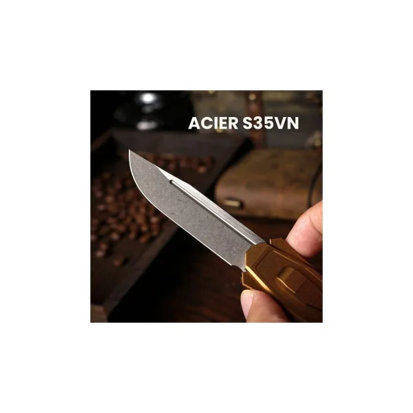 REMETTE KNIVES - ZL103D10 - RT-SWORDFISH - Couteau OTF - 4
