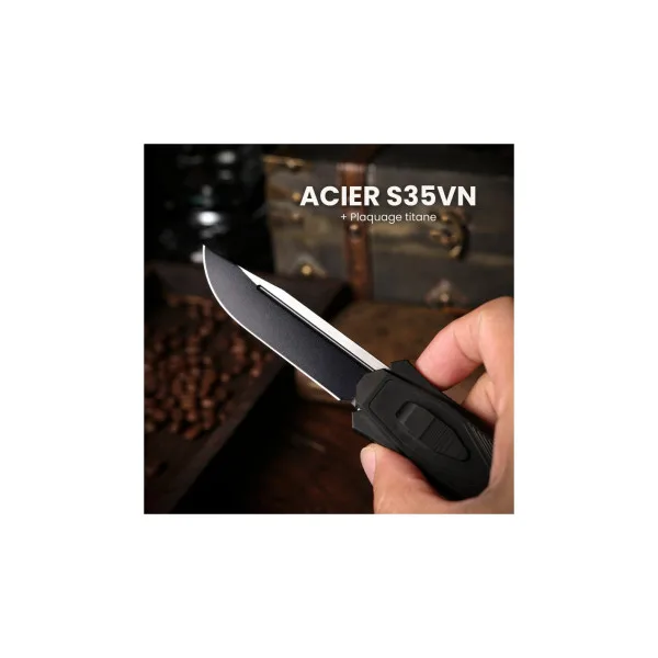 REMETTE KNIVES - ZL103D13 - RT-SWORDFISH - Couteau OTF - 4