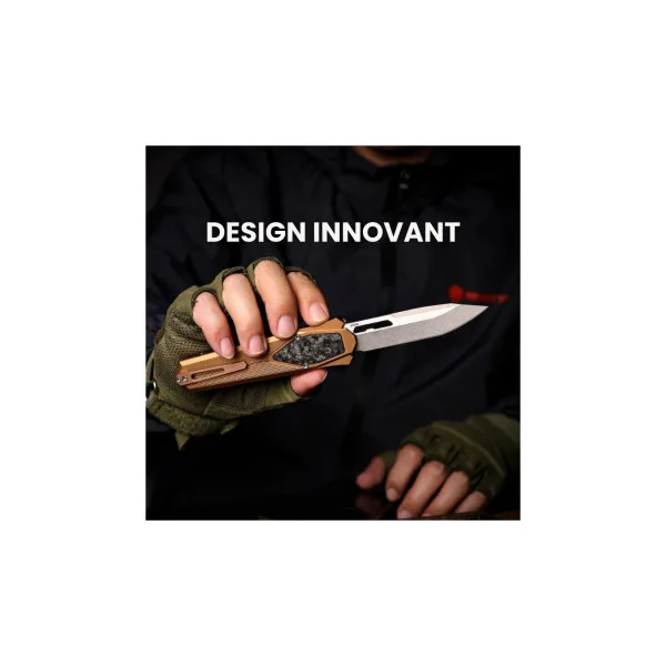 REMETTE KNIVES - ZL103D12 - RT-SWORDFISH - Couteau OTF - 4