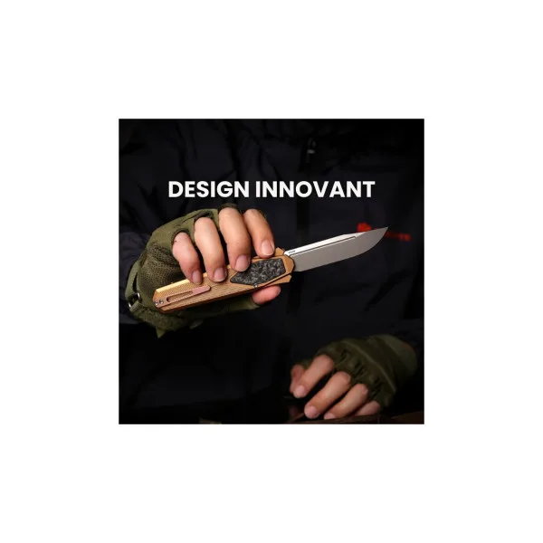 REMETTE KNIVES - ZL103D9 - RT-SWORDFISH - Couteau OTF - 4