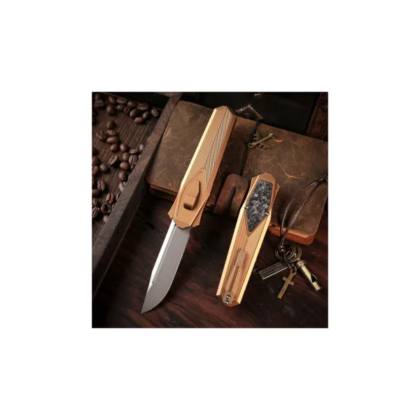 REMETTE KNIVES - ZL103D9 - RT-SWORDFISH - Couteau OTF - 9