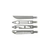 MAXKNIVES - MK136 - Couteau papillon à lame interchangeables - 11