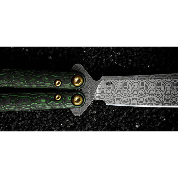 Necron Jungle Wear Benchmade — Couteau papillon | Deville Armory