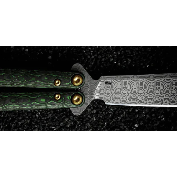 Necron Jungle Wear Benchmade — Couteau papillon | Deville Armory