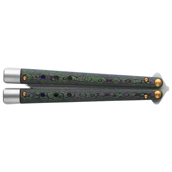 Necron Jungle Wear Benchmade — Couteau papillon | Deville Armory