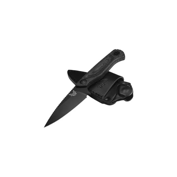 Dacian Black Benchmade — Couteau fixe | Deville Armory