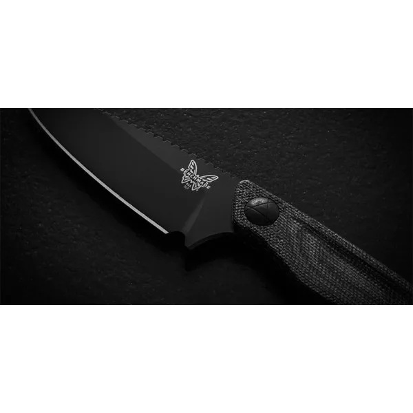 Dacian Black Benchmade — Couteau fixe | Deville Armory