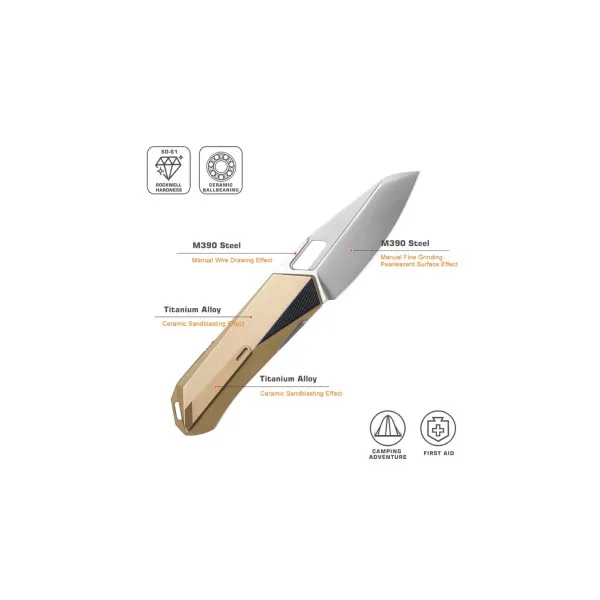 REMETTE KNIVES - RTWP-G - RT-Woodpecker